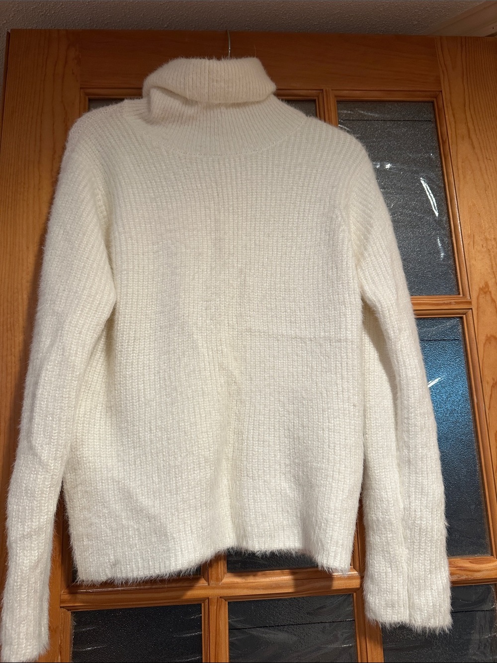 Forever 21 Cream Teddy Jacket